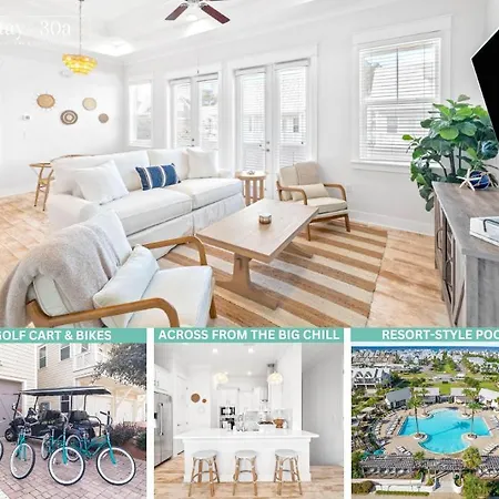 Gday 30A By Stay On 30A- Pool, Bikes, Golf Cart